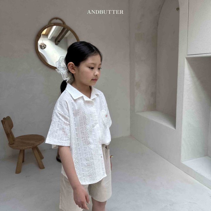 Andbutter - Korean Children Fashion - #fashionkids - Half Lace Chouchou - 6