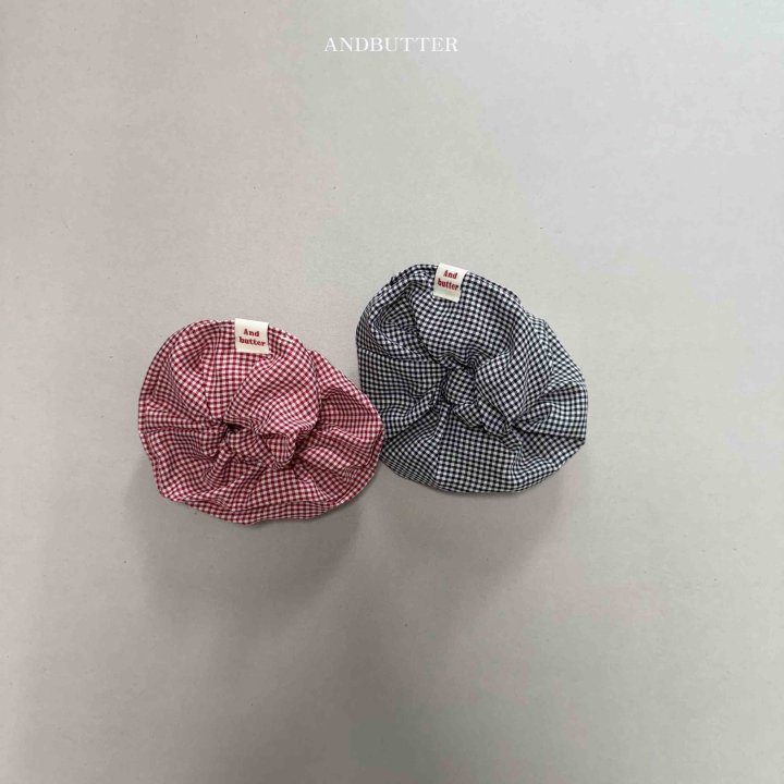 Andbutter - Korean Children Fashion - #kidzfashiontrend - Mini Check Chouchou - 10