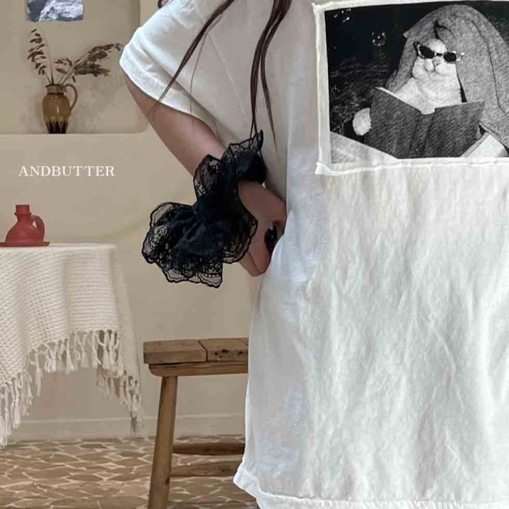 Andbutter - Korean Children Fashion - #kidzfashiontrend - Half Lace Chouchou - 9