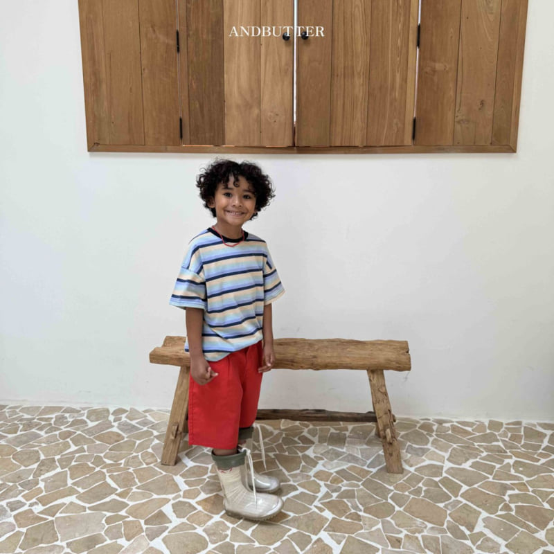Andbutter - Korean Children Fashion - #littlefashionista - Rainbow Tee - 7