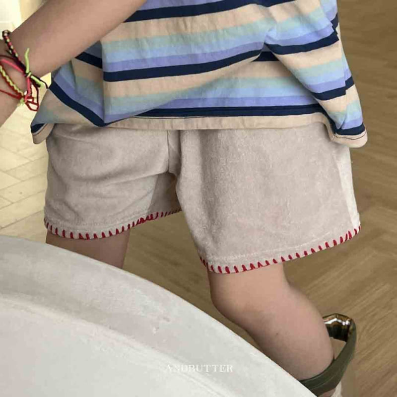 Andbutter - Korean Children Fashion - #littlefashionista - Cookie Terry Pants - 5