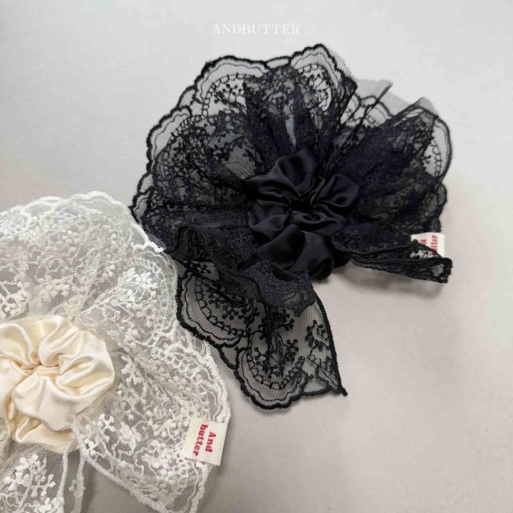 Andbutter - Korean Children Fashion - #magicofchildhood - Half Lace Chouchou - 12