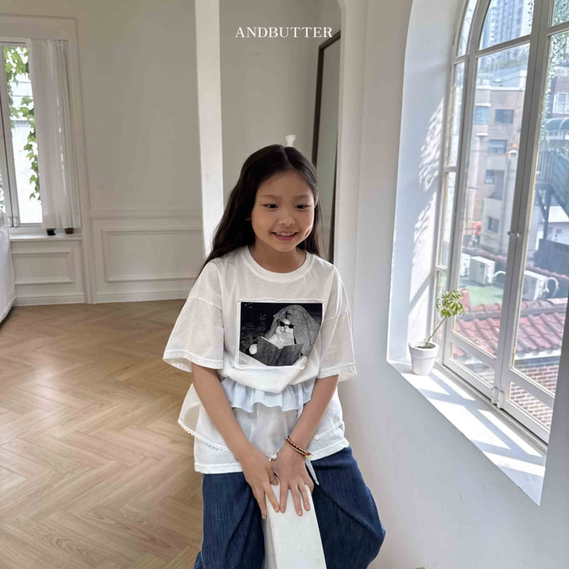 Andbutter - Korean Children Fashion - #magicofchildhood - Meow Patch Tee - 10