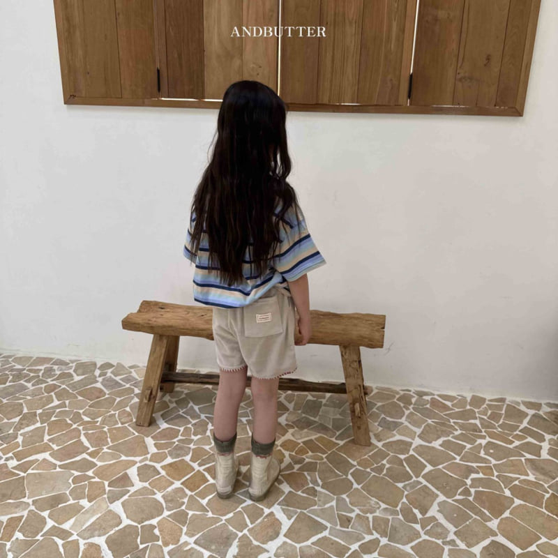 Andbutter - Korean Children Fashion - #minifashionista - Cookie Terry Pants - 7