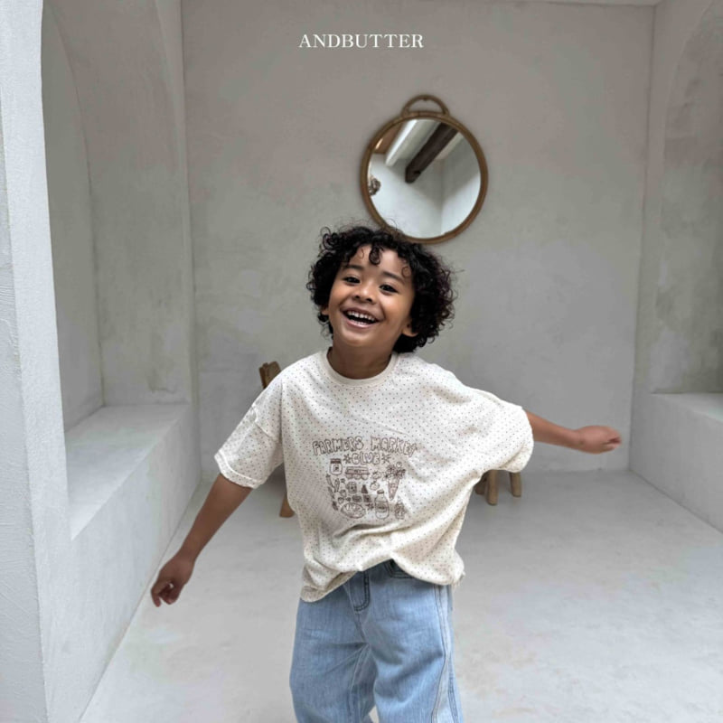 Andbutter - Korean Children Fashion - #prettylittlegirls - Market Tee - 3