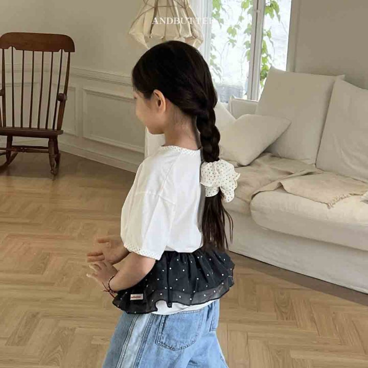 Andbutter - Korean Children Fashion - #prettylittlegirls - Pleats Chouchou - 2