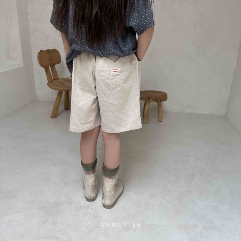 Andbutter - Korean Children Fashion - #todddlerfashion - Lovely Linen Pants - 12