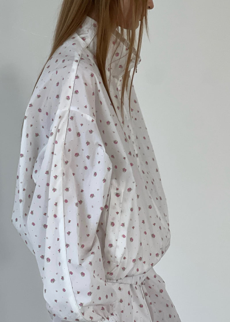 Another Avenue - Korean Women Fashion - #momslook - Flower Anorak Jacket - 8