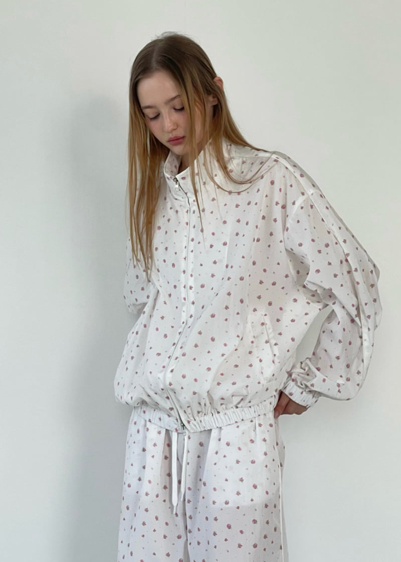 Another Avenue - Korean Women Fashion - #momslook - Flower Anorak Jacket - 9