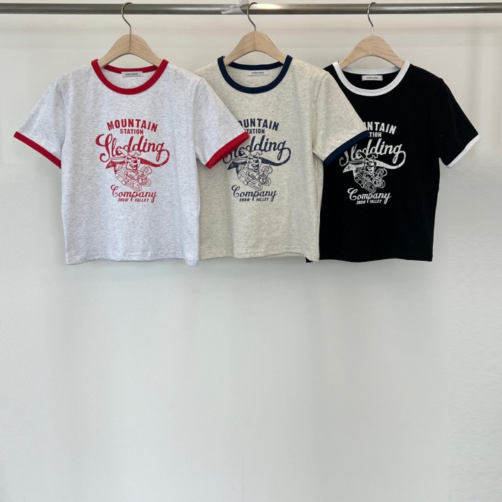 Another Avenue - Korean Women Fashion - #momslook - Popcorn Contrast Tee