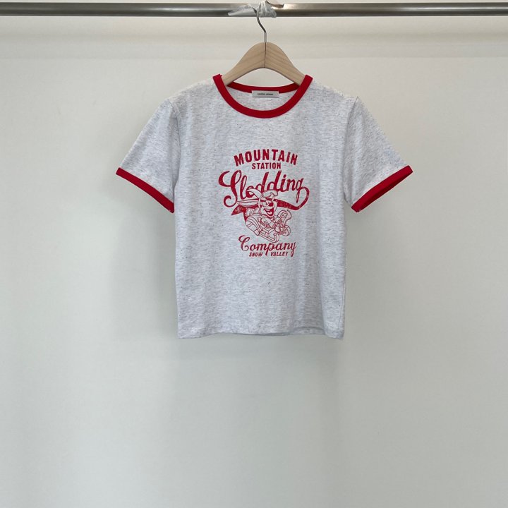 Another Avenue - Korean Women Fashion - #momslook - Popcorn Contrast Tee - 3