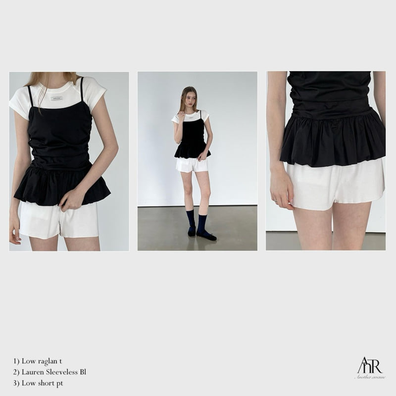 Another Avenue - Korean Women Fashion - #momslook - Low Short Pants - 5