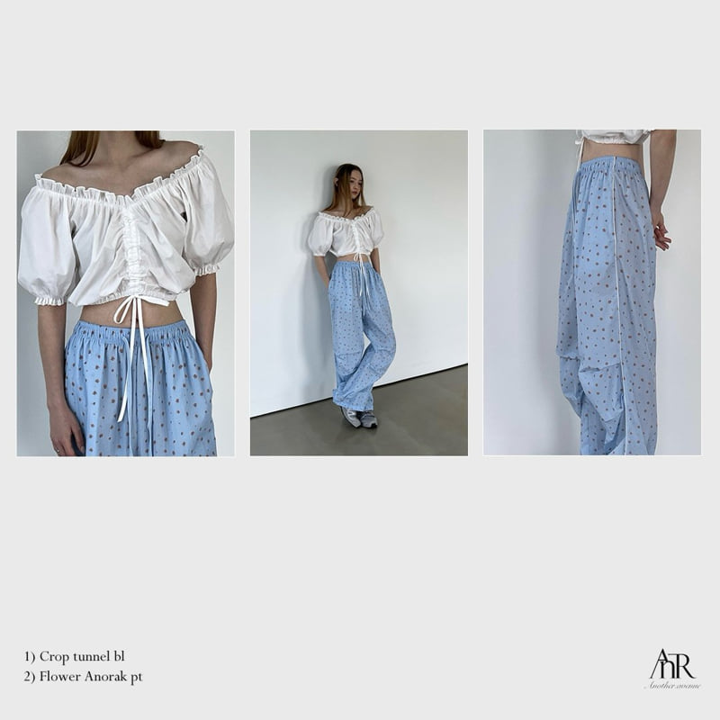 Another Avenue - Korean Women Fashion - #momslook - Cropped Tunnel Blouse - 4