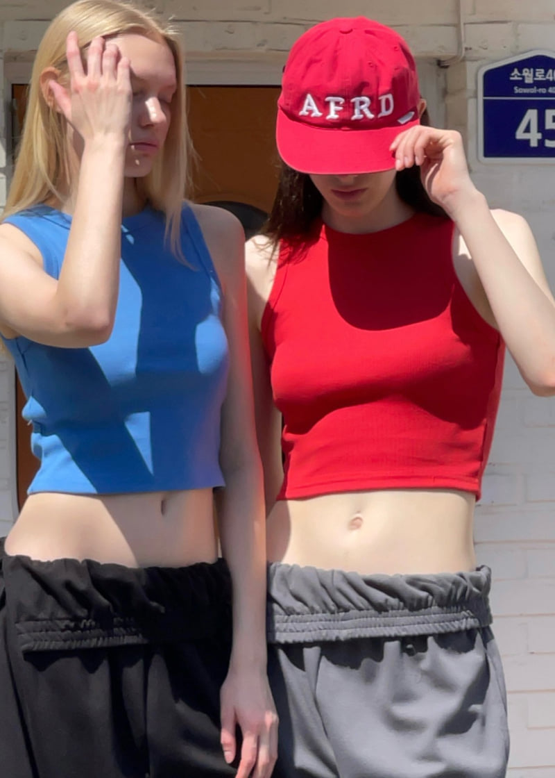 Another Avenue - Korean Women Fashion - #momslook - Ribbed Mango Sleeveless - 10