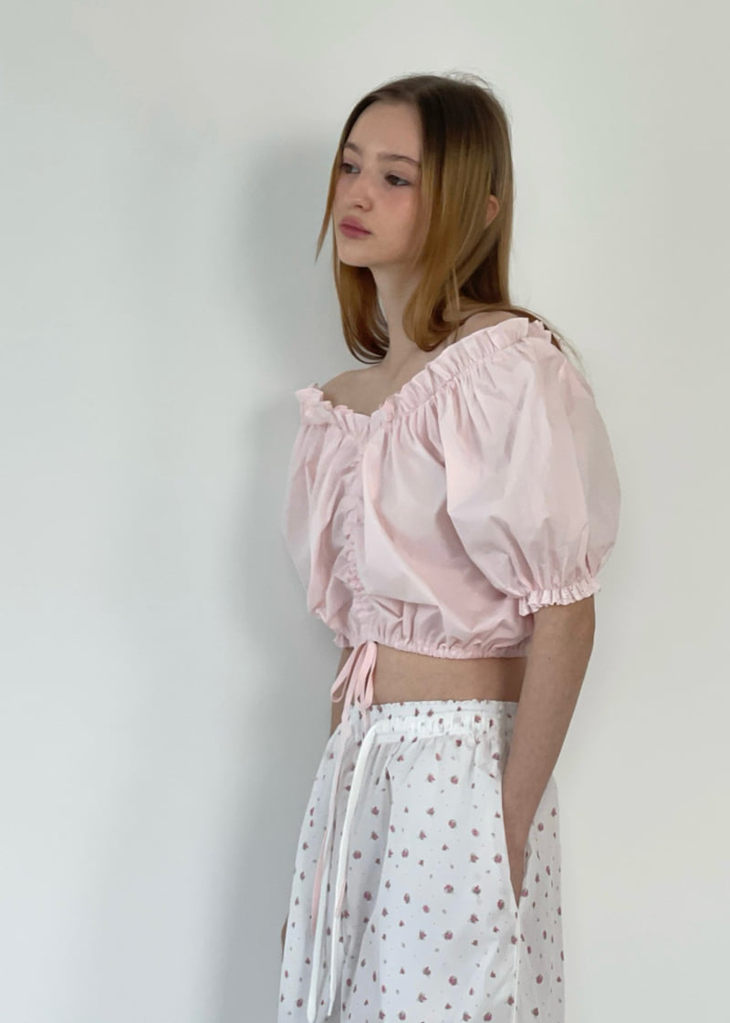 Another Avenue - Korean Women Fashion - #pursuepretty - Cropped Tunnel Blouse - 8