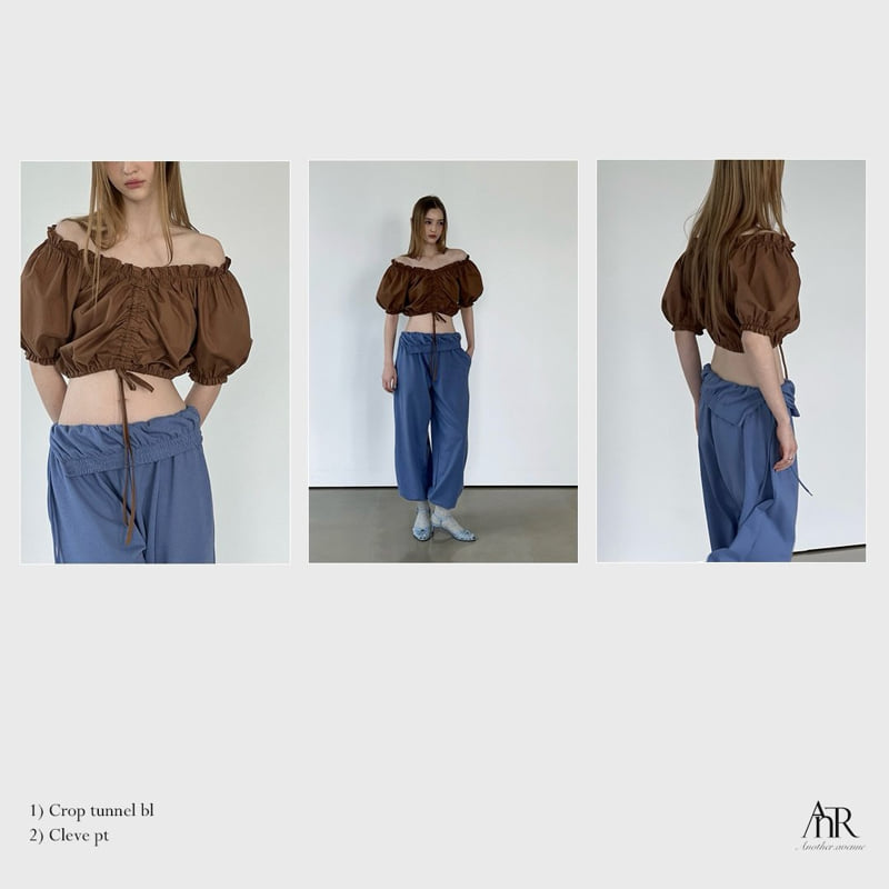 Another Avenue - Korean Women Fashion - #restrostyle - Cropped Tunnel Blouse - 9