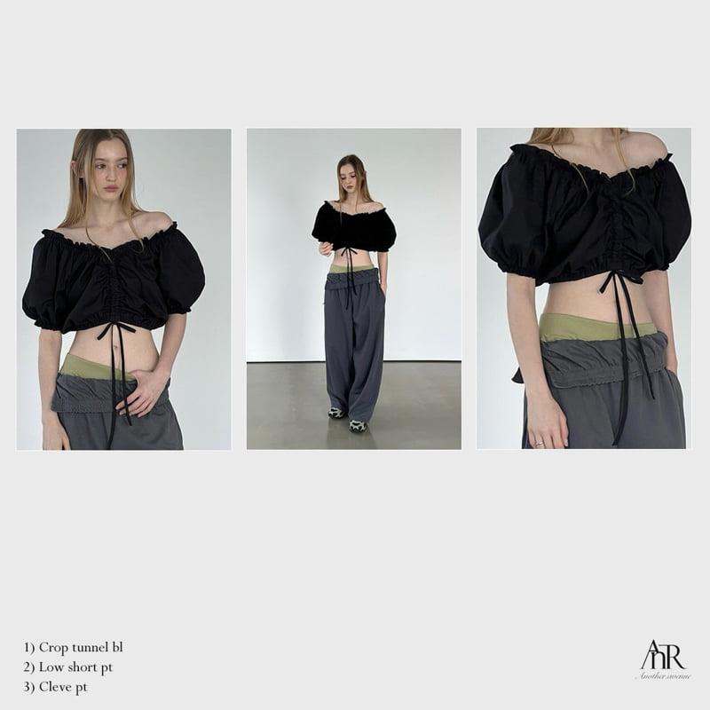 Another Avenue - Korean Women Fashion - #shopsmall - Cropped Tunnel Blouse - 11