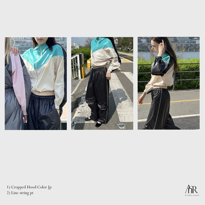 Another Avenue - Korean Women Fashion - #thatsdarling - Line String Pants - 5