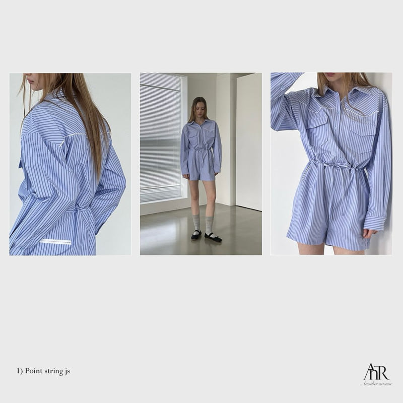 Another Avenue - Korean Women Fashion - #thelittlethings - Point Piping Jumpsuit - 9