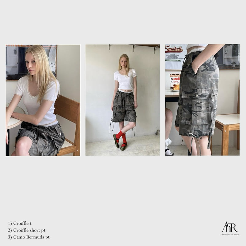 Another Avenue - Korean Women Fashion - #thatsdarling - Croffle Short Pants - 4