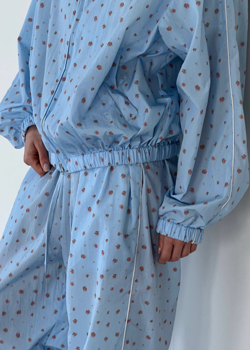 Another Avenue - Korean Women Fashion - #vintageinspired - Flower Anorak Jacket - 11