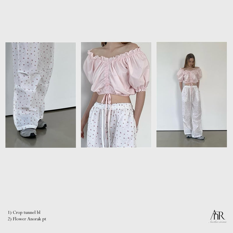 Another Avenue - Korean Women Fashion - #vintagekidsstyle - Cropped Tunnel Blouse - 7
