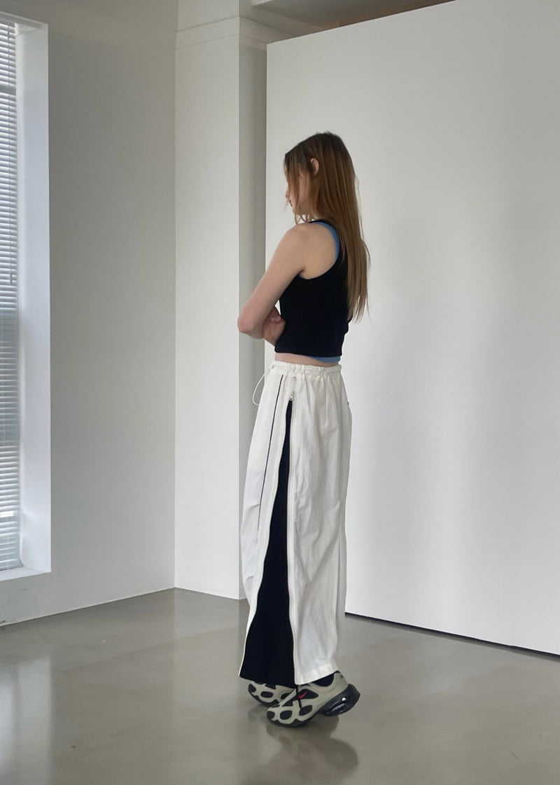 Another Avenue - Korean Women Fashion - #vintagekidsstyle - Long Zipper Skirt - 5