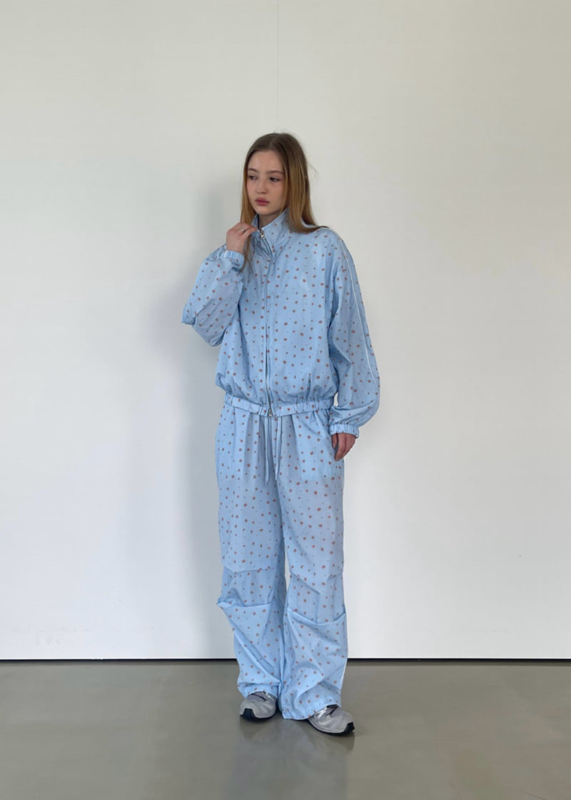 Another Avenue - Korean Women Fashion - #womensfashion - Flower Anorak Pants - 9