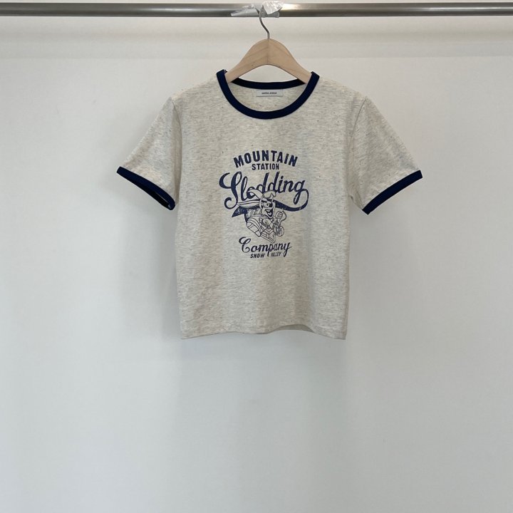 Another Avenue - Korean Women Fashion - #momslook - Popcorn Contrast Tee - 4