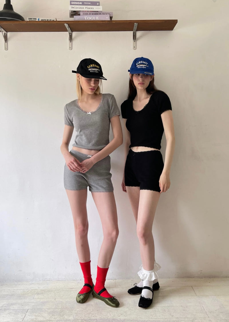 Another Avenue - Korean Women Fashion - #womensfashion - Croffle Short Pants - 10