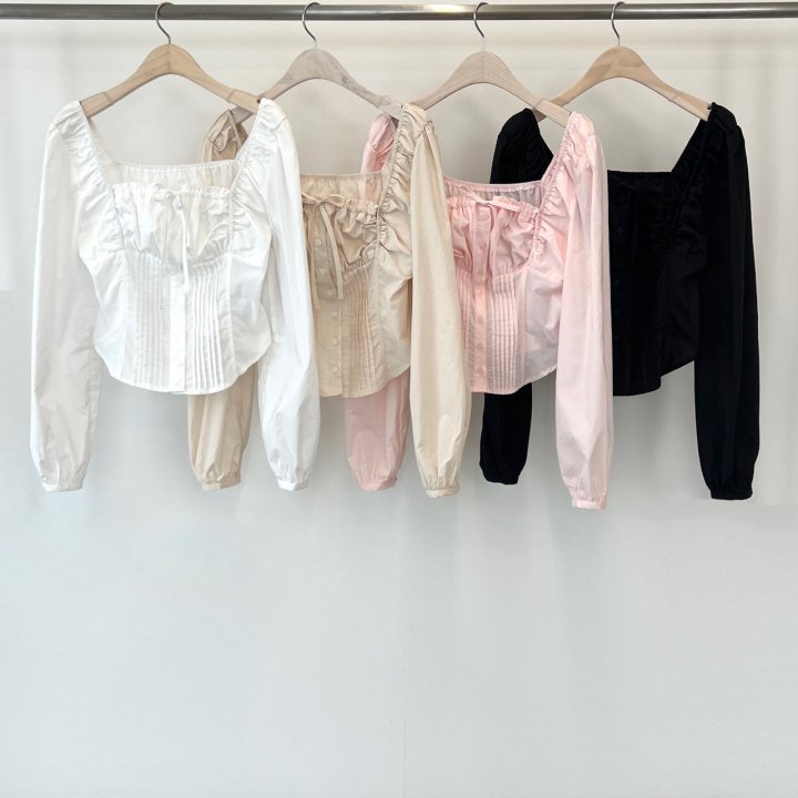 Another Avenue - Korean Women Fashion - #womensfashion - Pintuck Shirring Blouse