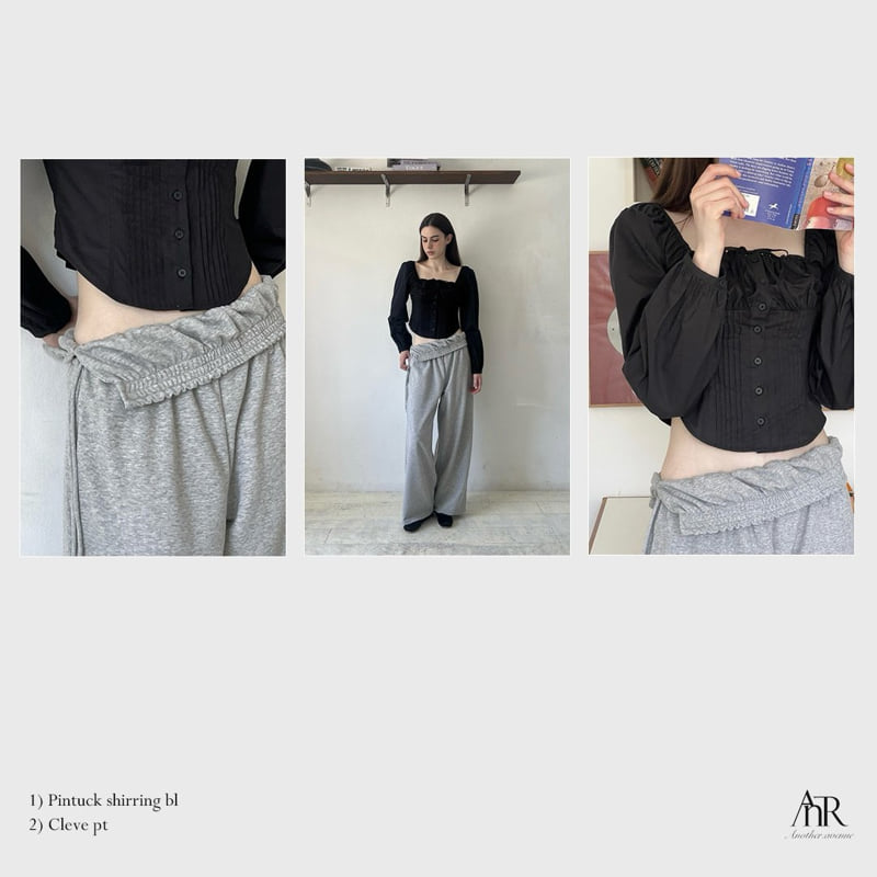 Another Avenue - Korean Women Fashion - #womensfashion - Pintuck Shirring Blouse - 11