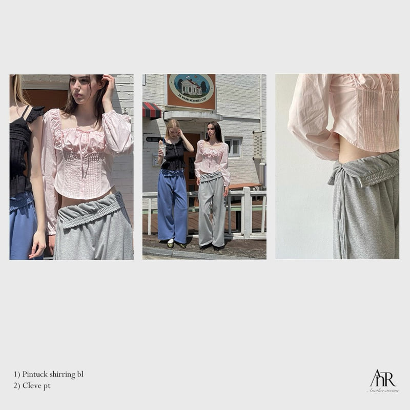 Another Avenue - Korean Women Fashion - #womensfashion - Pintuck Shirring Blouse - 9