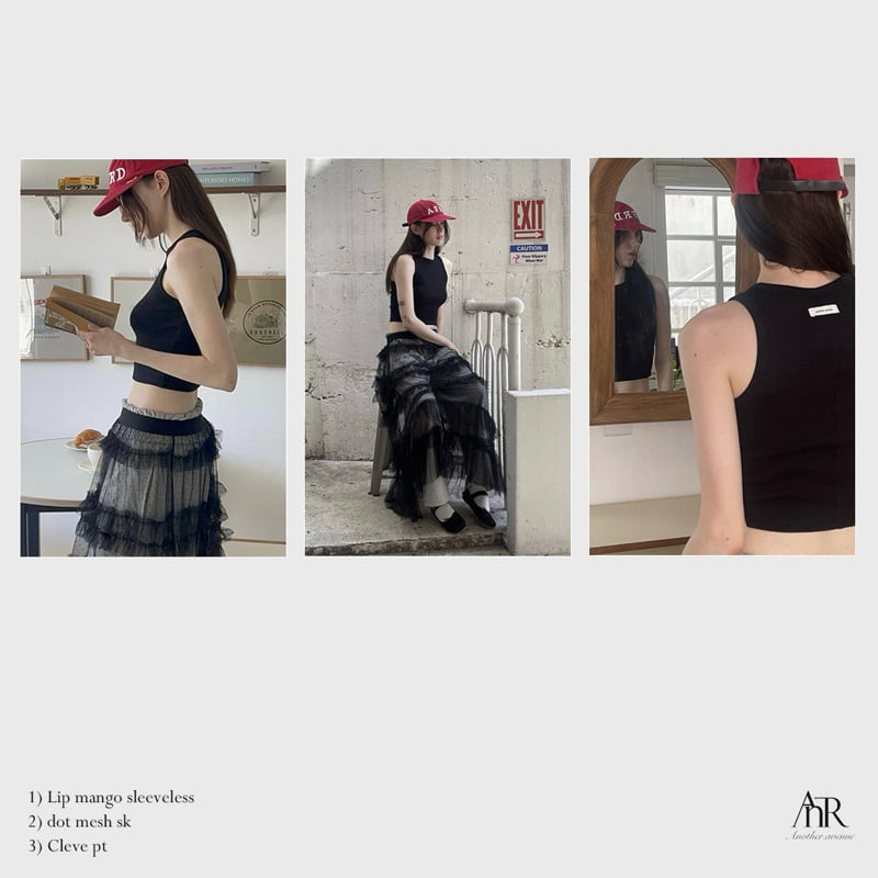Another Avenue - Korean Women Fashion - #womensfashion - Dot Mesh Skirt - 8