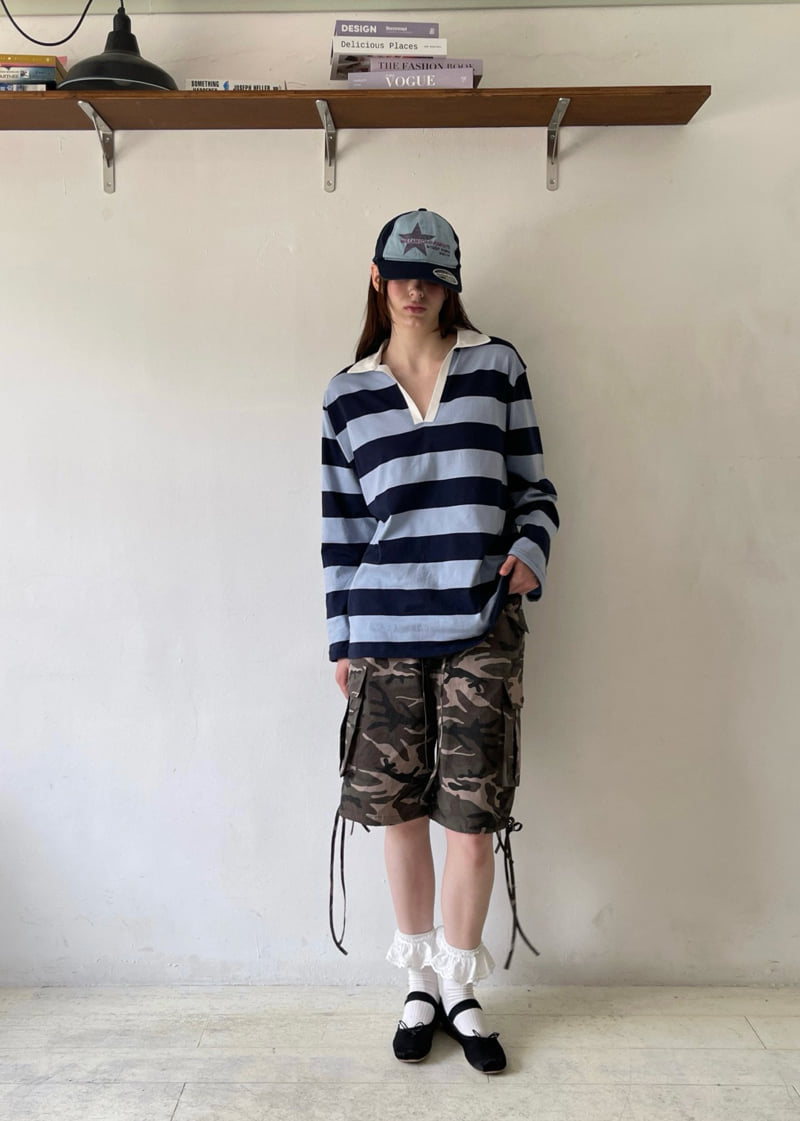 Another Avenue - Korean Women Fashion - #womensfashion - Camo Bermuda Pants - 8
