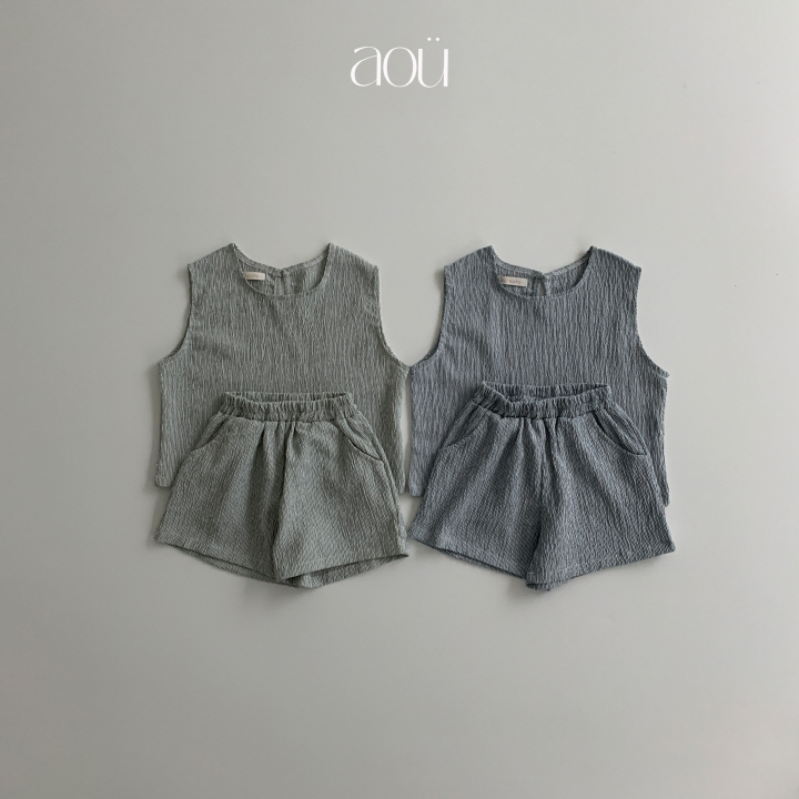 Aou Studio - Korean Baby Fashion - #babyootd - France Set - 5