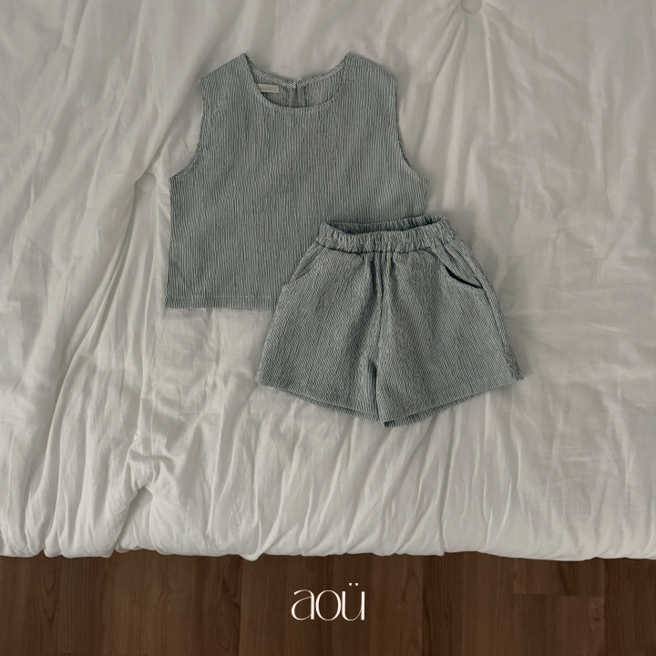 Aou Studio - Korean Baby Fashion - #babyoutfit - France Set - 7