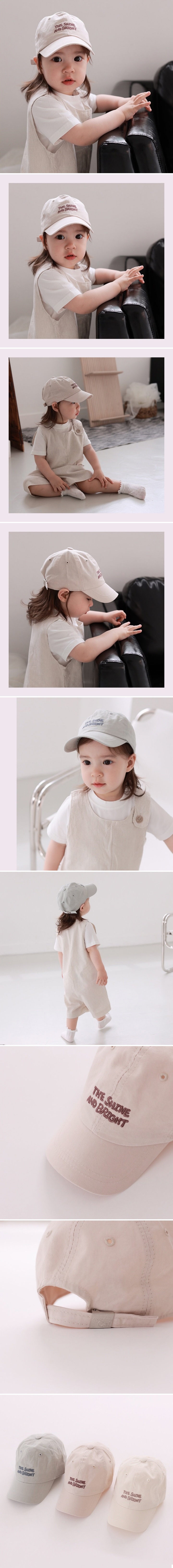 Apple Cat - Korean Children Fashion - #kidsshorts - Shine Ball Cap