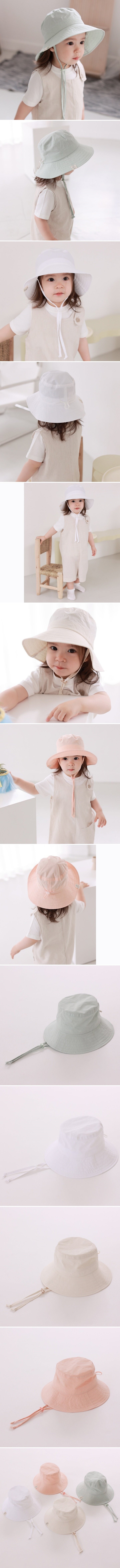 Apple Cat - Korean Children Fashion - #littlefashionista - Cell Bucket Hat