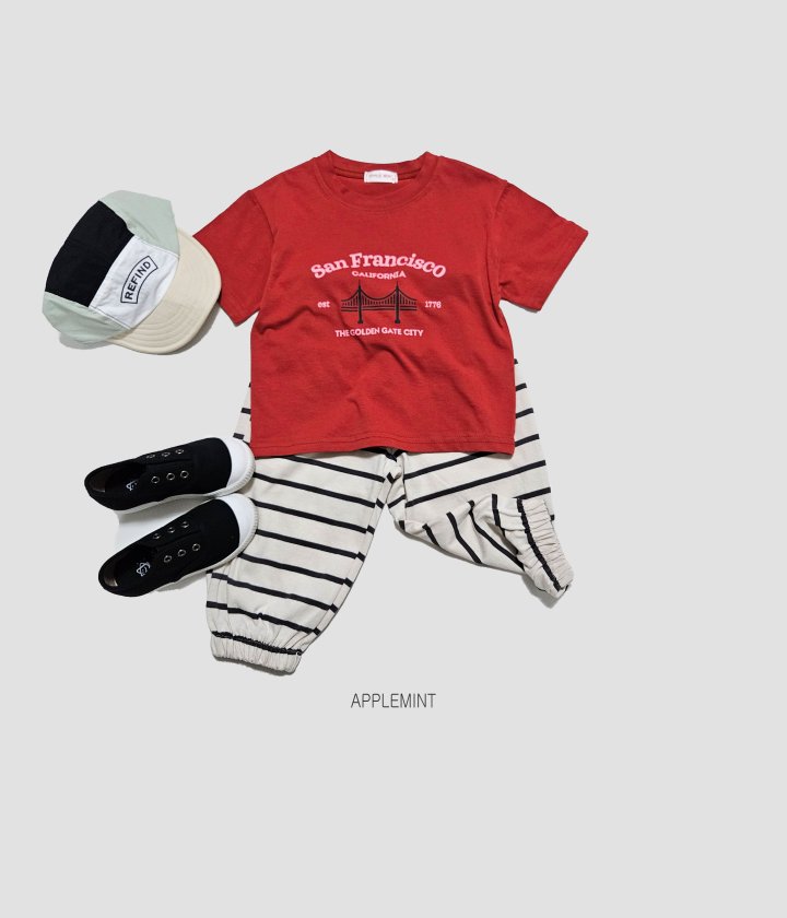 Applemint - Korean Children Fashion - #kidzfashiontrend - San Francisco Tee - 4