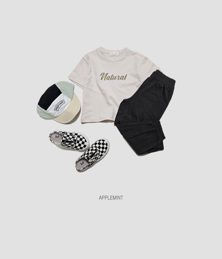 Applemint - Korean Children Fashion - #childrensboutique - Natural Tee - 4