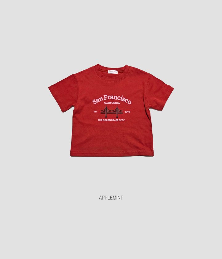 Applemint - Korean Children Fashion - #kidsstore - San Francisco Tee - 2