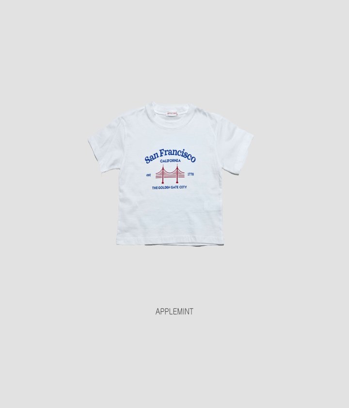 Applemint - Korean Children Fashion - #kidzfashiontrend - San Francisco Tee - 3