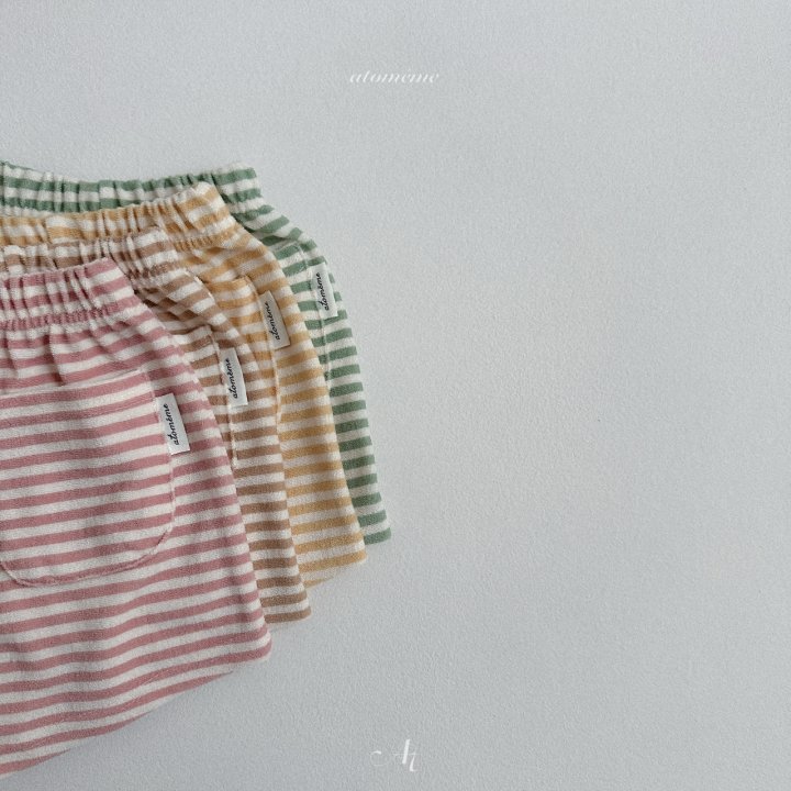 Atomeme - Korean Baby Fashion - #babyboutique - Naive Terry Shorts - 2