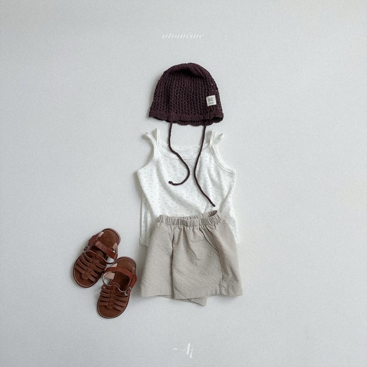 Atomeme - Korean Baby Fashion - #babyboutique - Floral Sleeveless Tee - 10