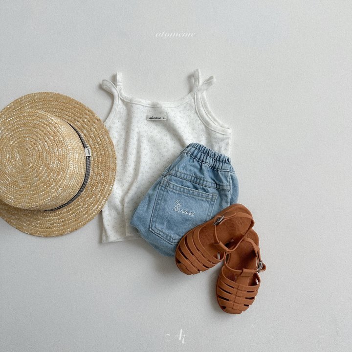 Atomeme - Korean Baby Fashion - #babyboutique - Floral Sleeveless Tee - 11