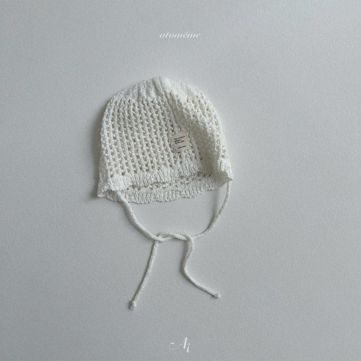 Atomeme - Korean Baby Fashion - #babyfashion - Crochet Bonnet - 7