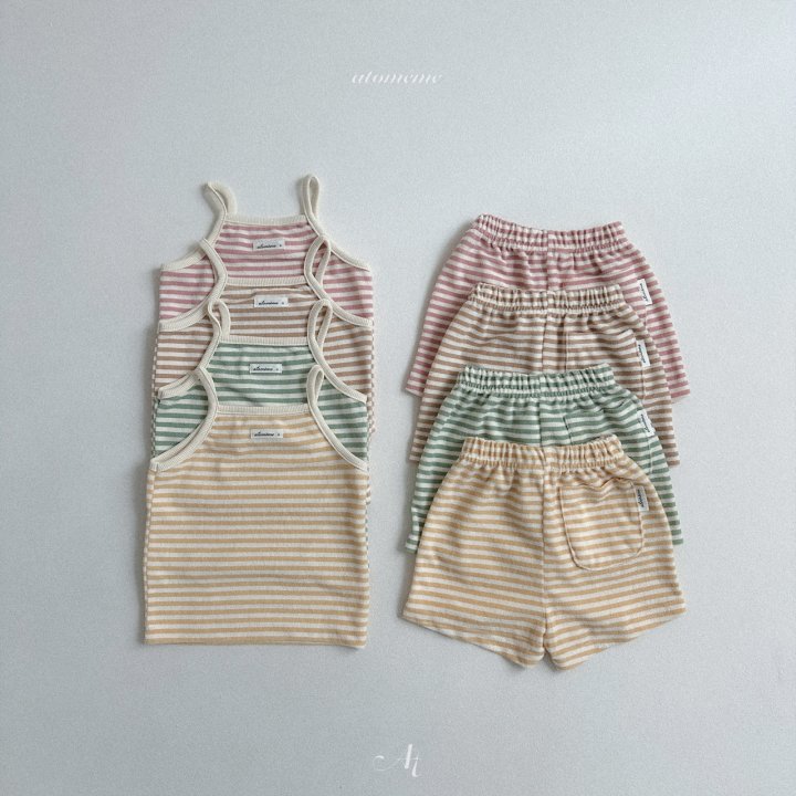 Atomeme - Korean Baby Fashion - #babyclothing - Naive Terry Sleeveless Tee - 4