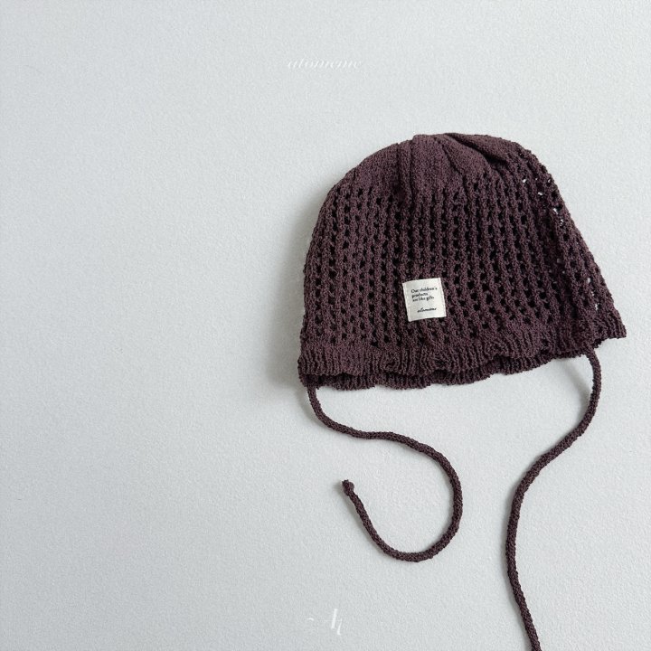 Atomeme - Korean Baby Fashion - #babyfever - Crochet Bonnet - 8