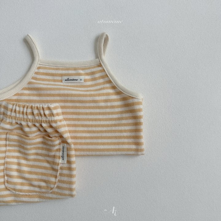 Atomeme - Korean Baby Fashion - #babyfever - Naive Terry Shorts - 6